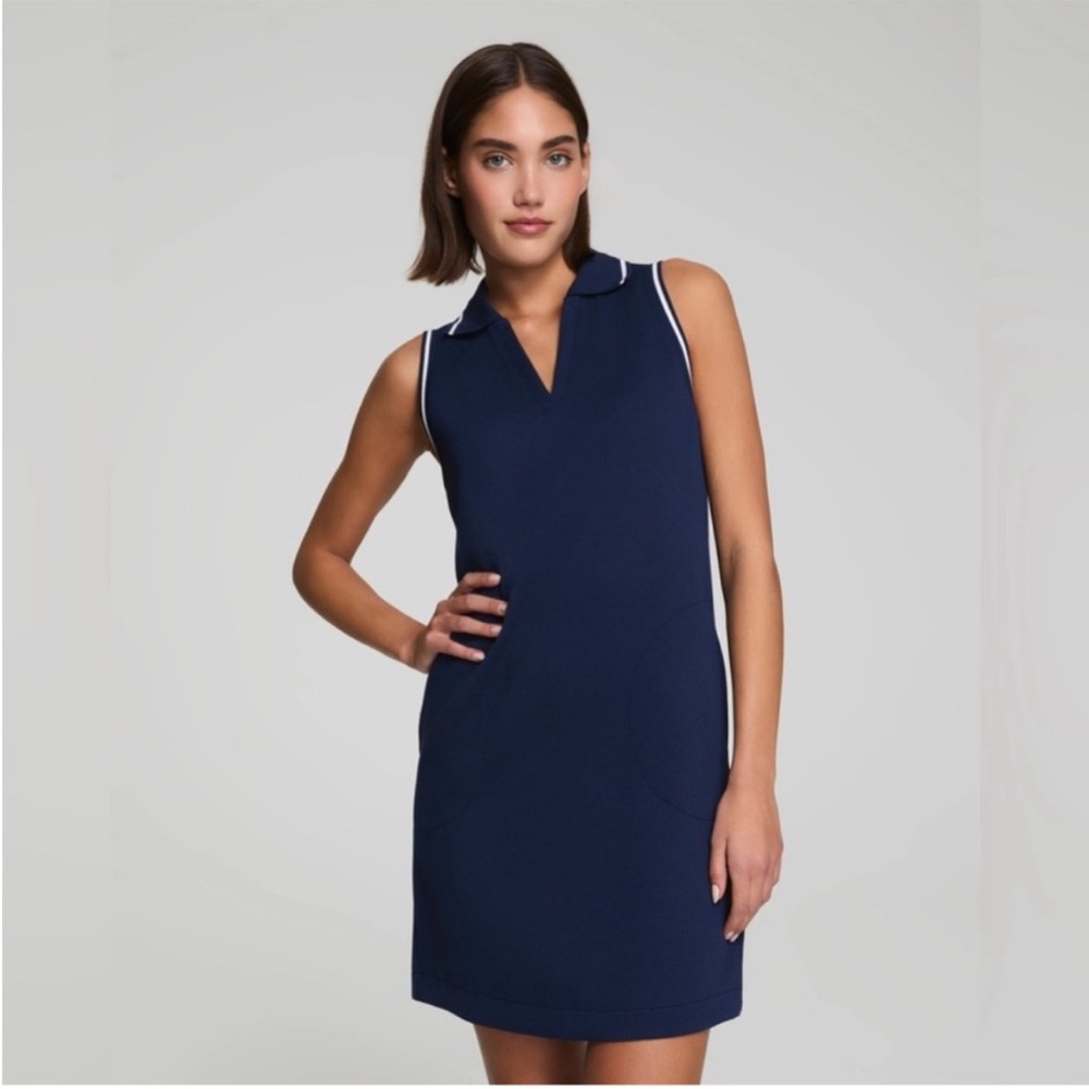 SPANX AirEssentials Pique Polo Tank Dress